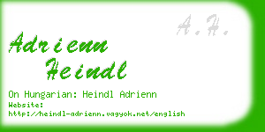 adrienn heindl business card